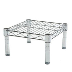 10"d x 6"h Chrome Wire Shelving w/ 1 Shelf