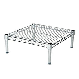 21"d x 6"h Chrome Wire Shelving w/ 1 Shelf