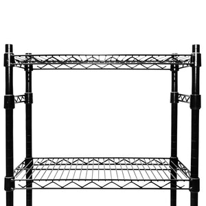 Black Hanger Rails for Depth