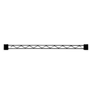 Black Hanger Rails for Width