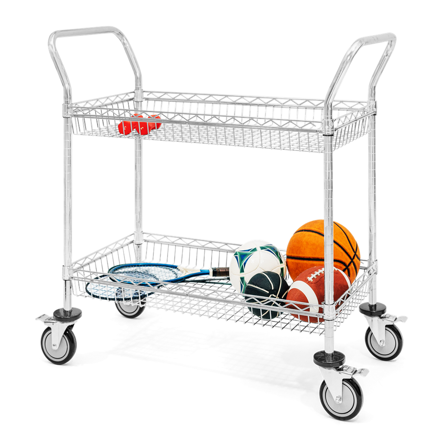 Wire Basket Cart