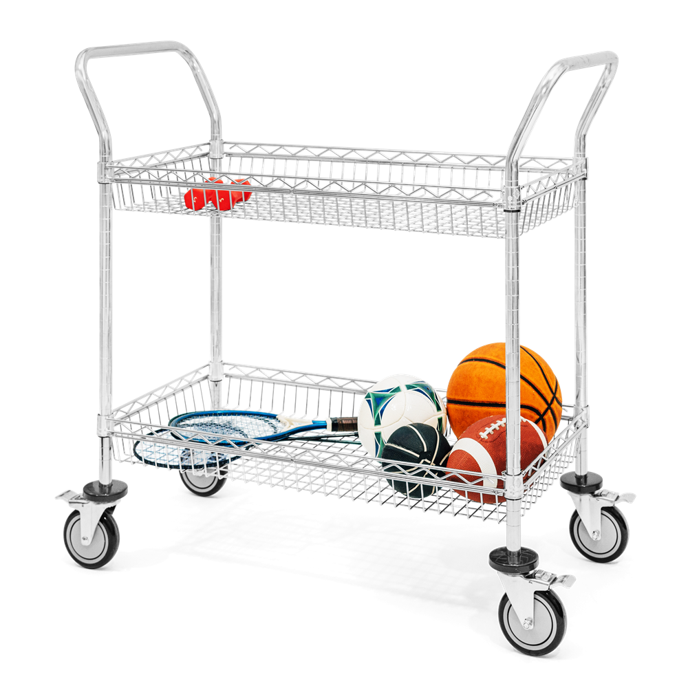 Wire Basket Cart