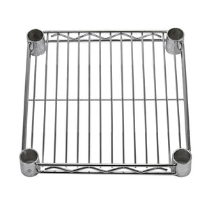 10"d Chrome Wire Shelves