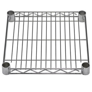 14"d Chrome Wire Shelves