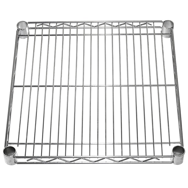 21"d Chrome Wire Shelves