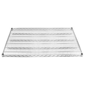 36"d Chrome Wire Shelves