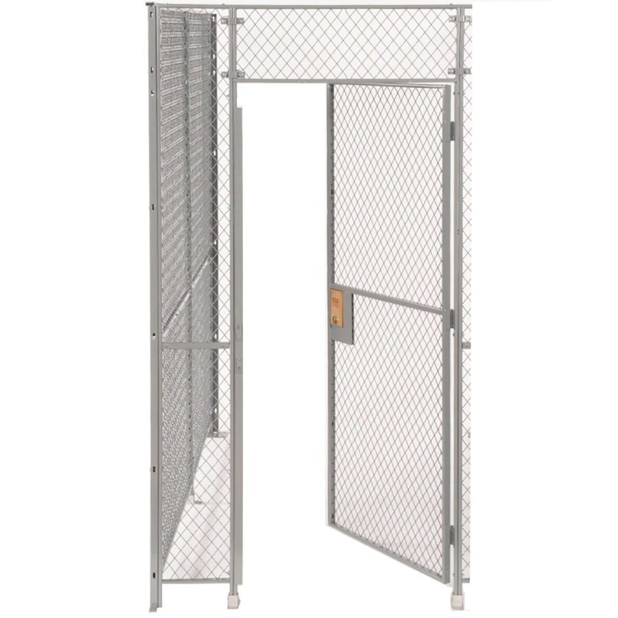 8'h 2-Sided Woven Wire Security Cages