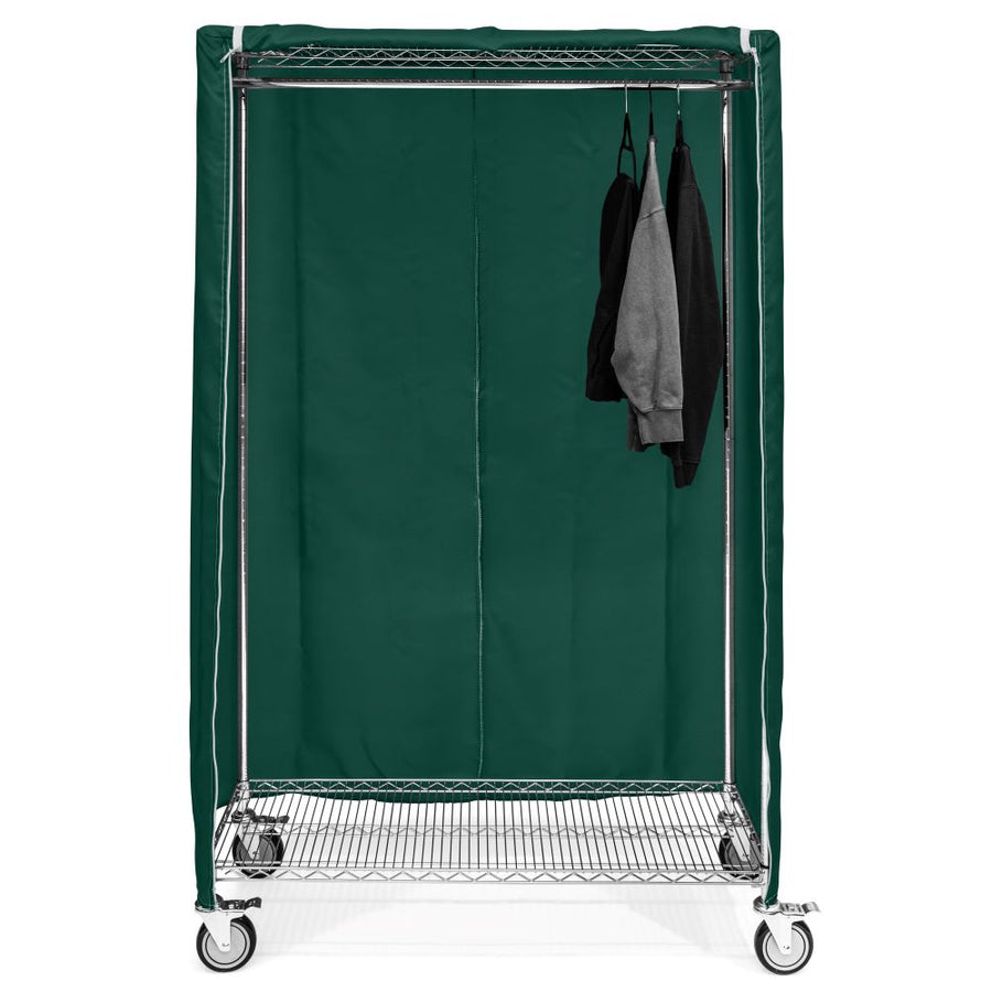 24"d 400 Denier Nylon Cart Covers - Forest Green