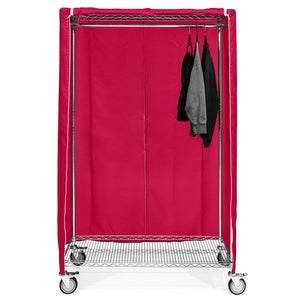 24"d 400 Denier Nylon Cart Covers - Red