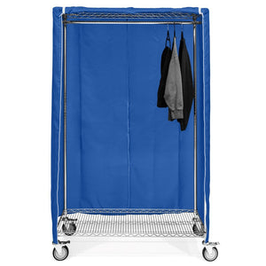 18"d 200 Denier Nylon Cart Covers - Royal Blue