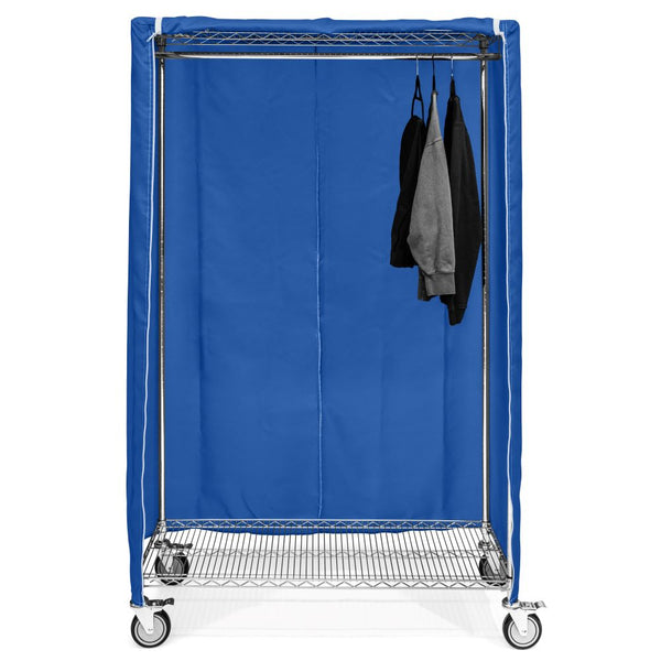 24"d 200 Denier Nylon Cart Covers - Royal Blue