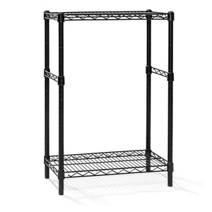 Black 2-Tier Plant Stand