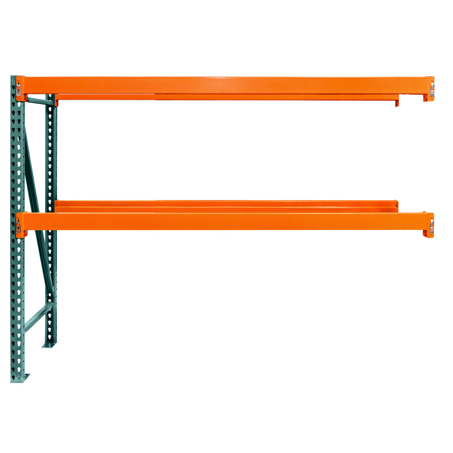 SPECIAL BUY 42"d x 96"h 2-Tier Teardrop Pallet Rack Add-On Units