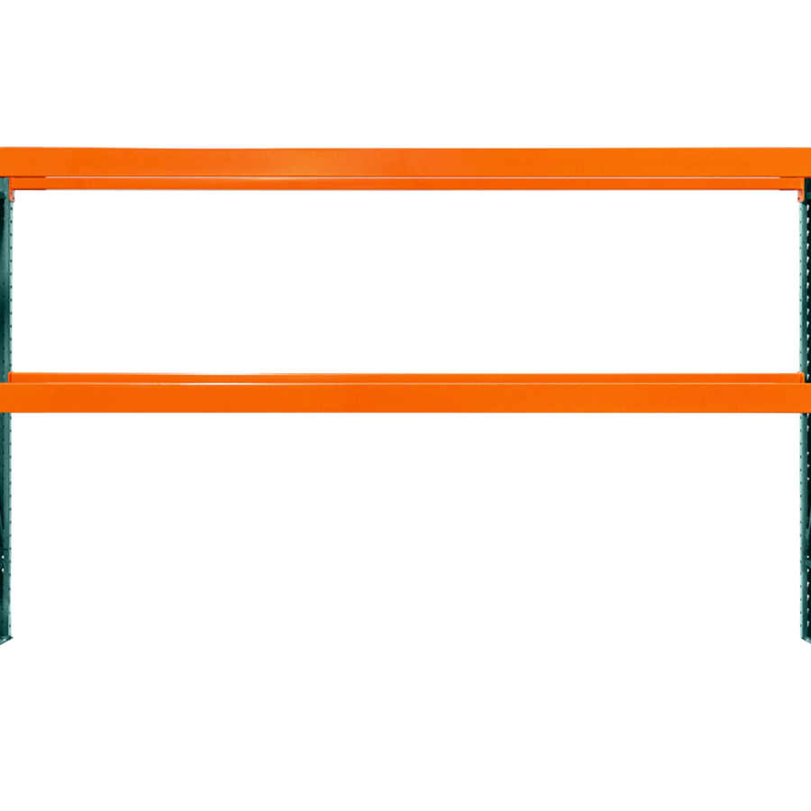 SPECIAL BUY 42"d x 96"h 2-Tier Teardrop Pallet Rack Starter Units