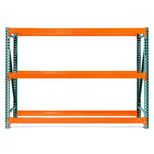 SPECIAL BUY 36"d x 144"h 3-Tier Teardrop Pallet Rack Starter Units - Heavy Duty