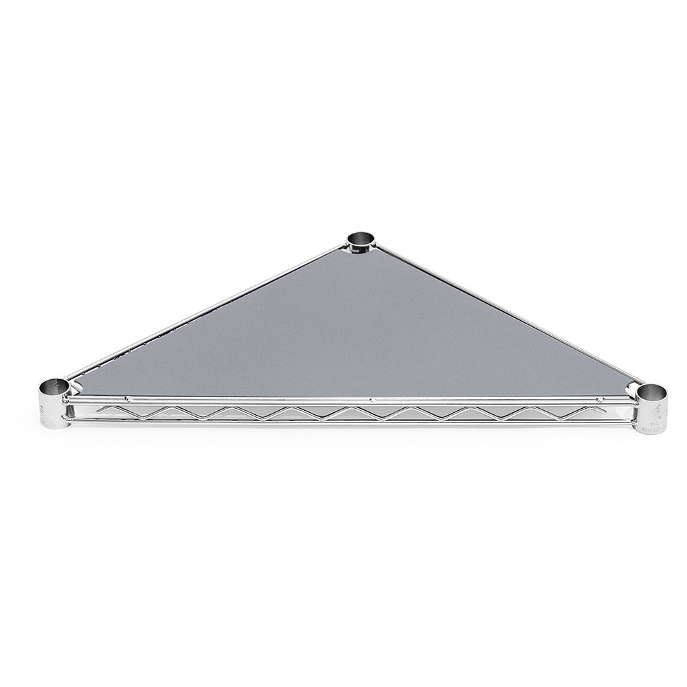 Triangle Plastic Wire Shelf Liners - Black, Gray, White