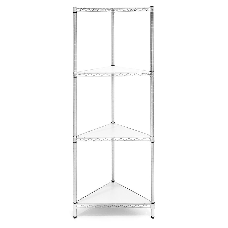 Triangle Plastic Wire Shelf Liners 2-Pack - Black, Gray, White