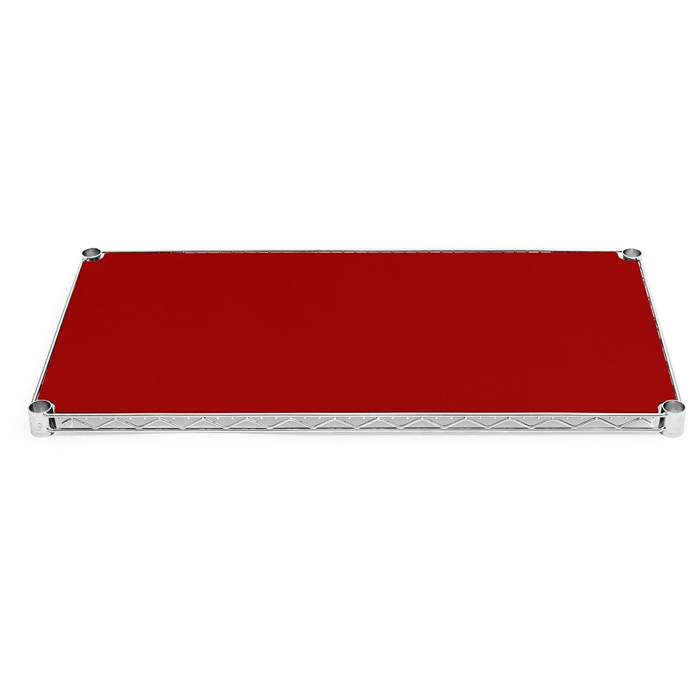 21"d x 60"w Wire Shelf Liner - Red (TL30-RED)