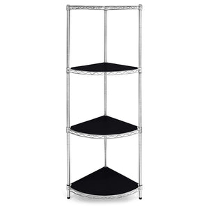 Radius Plastic Wire Shelf Liners 2-Pack - Black, Gray, White