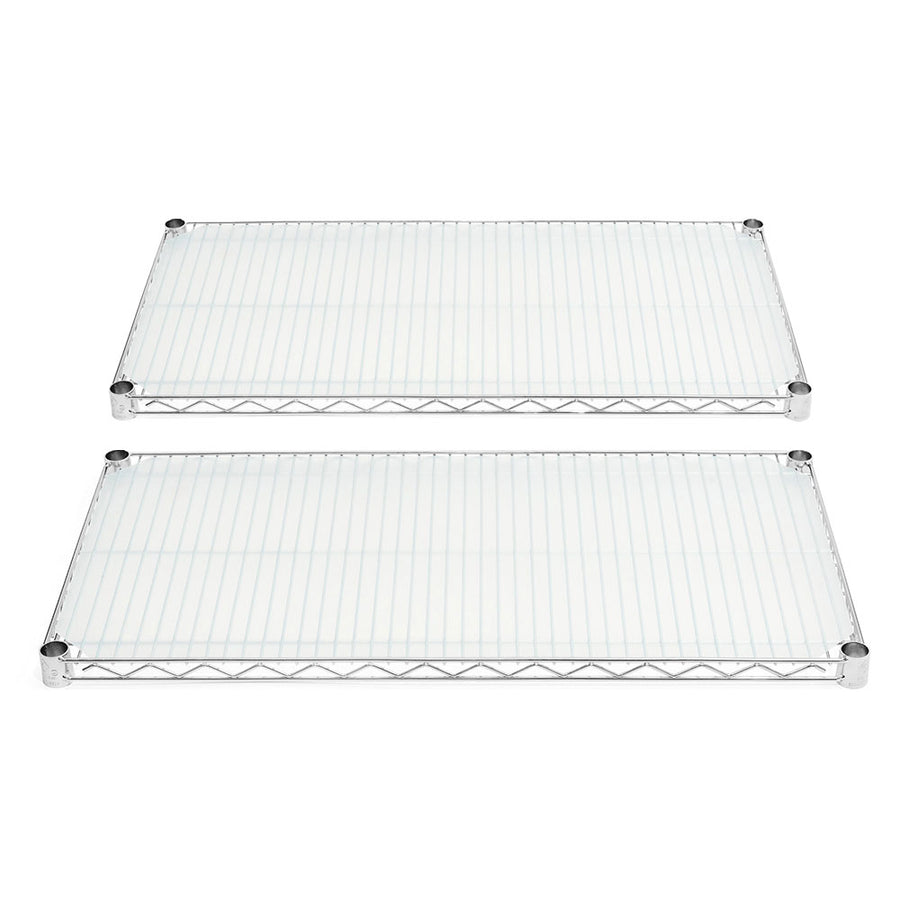 18"d Translucent Shelf Liners - 2-Pack