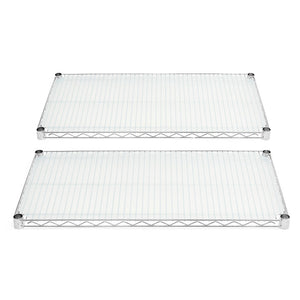 18"d Translucent Shelf Liners - 2-Pack