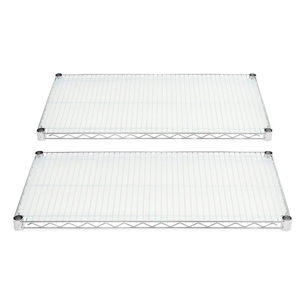 8"d Translucent Shelf Liners - 2-Pack