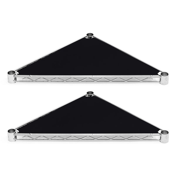 Triangle Black Poly Liners - 2-Pack