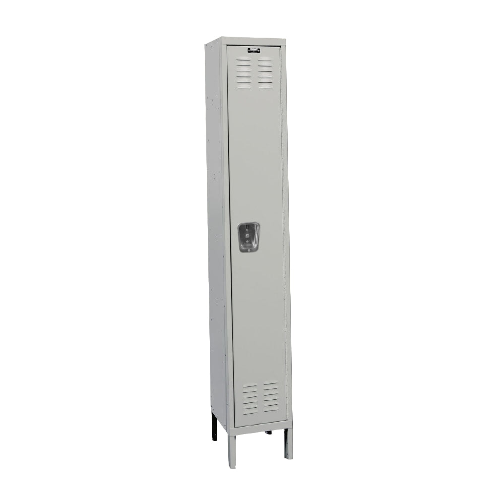 Hallowell Single-Tier 1-Wide Lockers - 12"w x 72"h