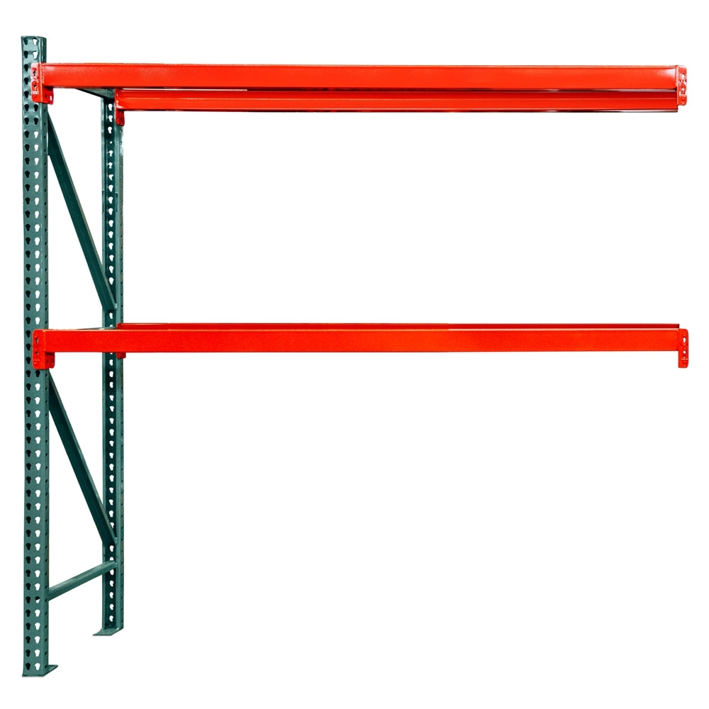 2-Tier Teardrop Pallet Rack Add-On Units - 24"d x 72"h