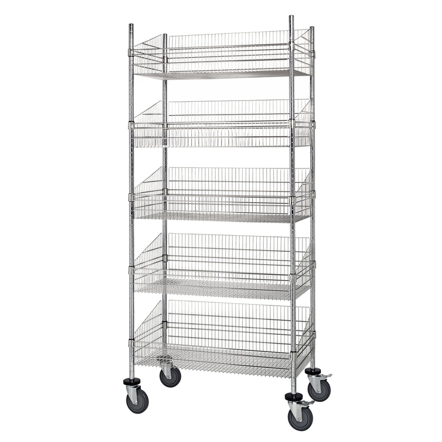 18"d Wire Basket Carts