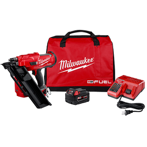 Milwaukee M18 FUEL 30 Degree Framing Nailer Kit (2745-21)