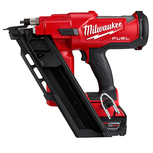 Milwaukee M18 FUEL 30 Degree Framing Nailer Kit (2745-21)