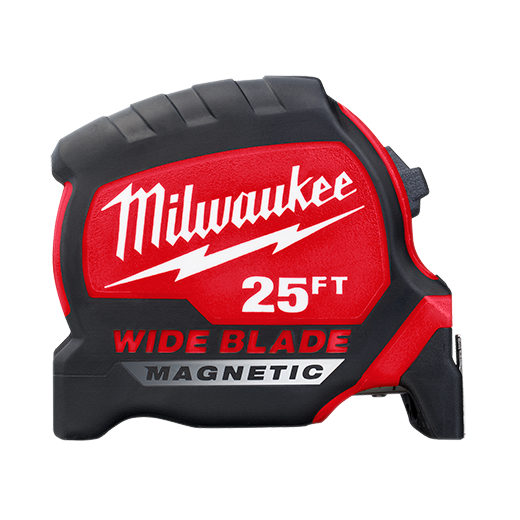 Milwaukee 25 ft. Wide Blade Magnetic Tape Measure (48-22-0225M)