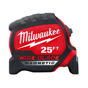 Milwaukee 25 ft. Wide Blade Magnetic Tape Measure (48-22-0225M)