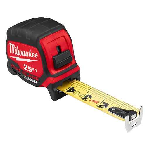 Milwaukee 25 ft. Wide Blade Magnetic Tape Measure (48-22-0225M)