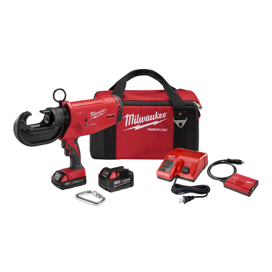 Milwaukee M18™ FORCE LOGIC™ 12 Ton Utility Crimper Kit (2778-22)