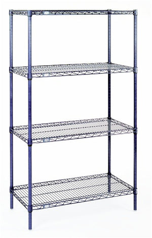 18"d x 86"h Nexelon Rust-Proof 4-Shelf Units