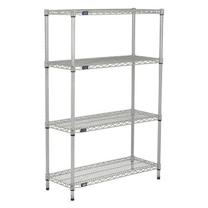 18"d Silver EP Wire Shelving