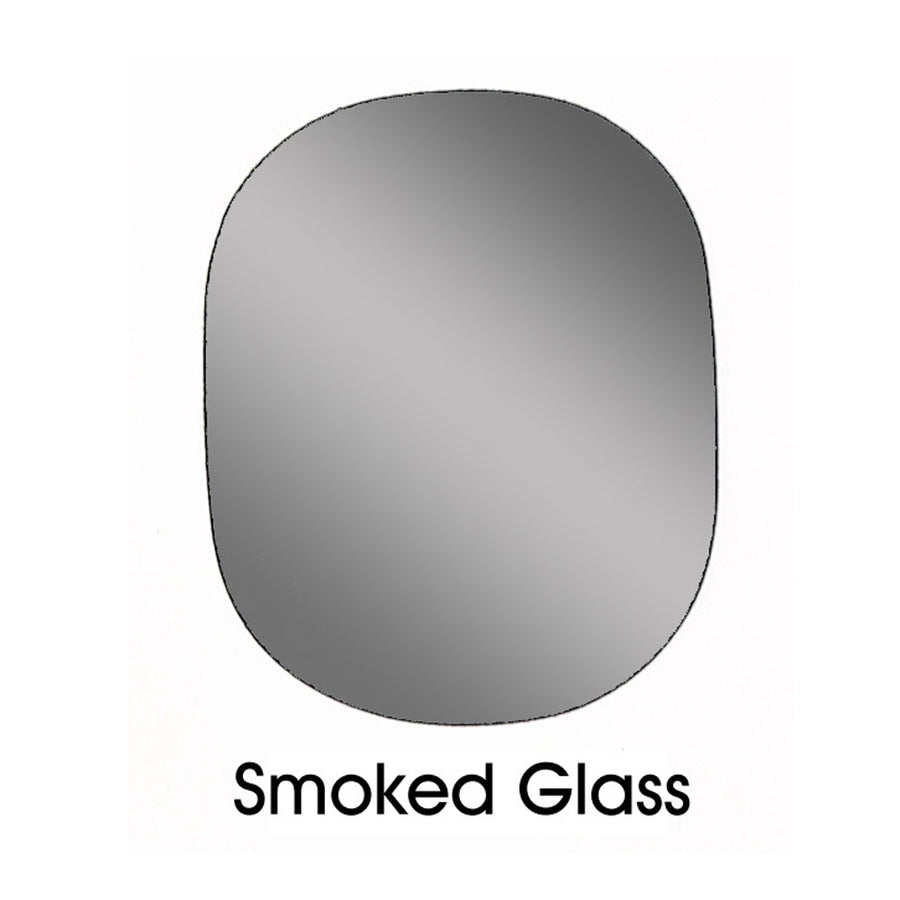 24"d Metro 5 Shelf Wire Kits - Smoked Glass