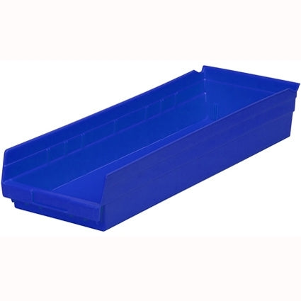 Blue 4"h Nesting Shelf Bins