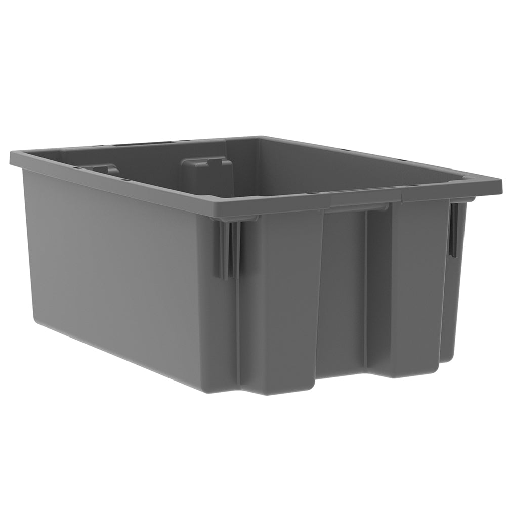 6 Akro Nest and Stack Totes - 19.50"d x 13.50"w x 8"h