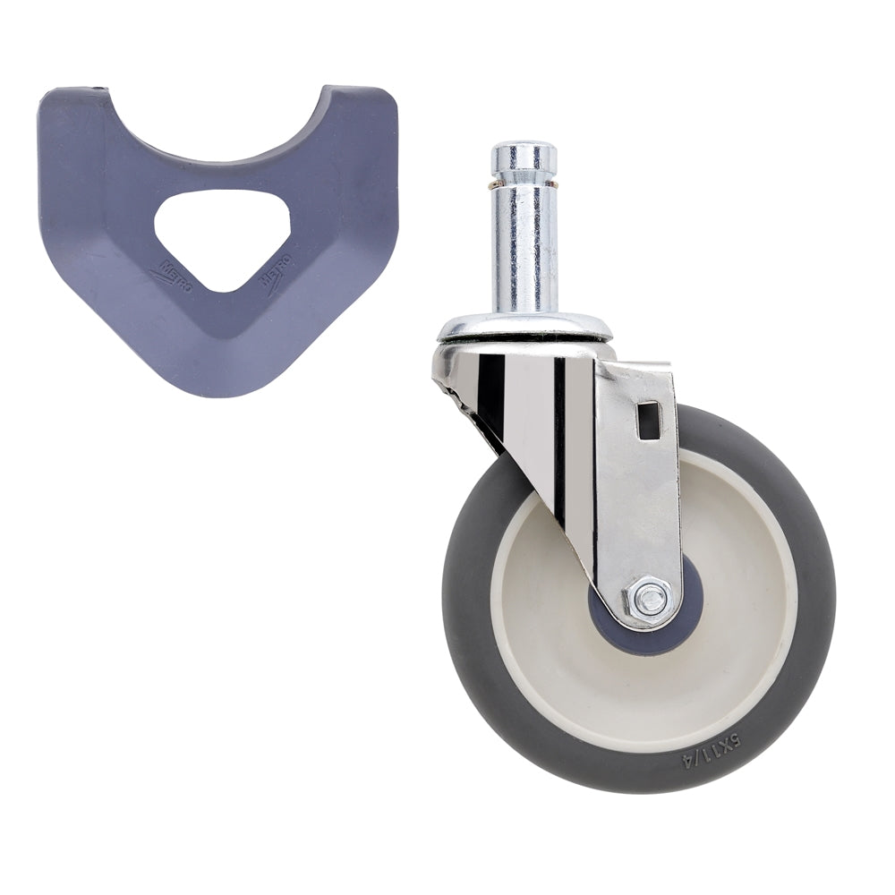 MetroMax Plated Stem Casters