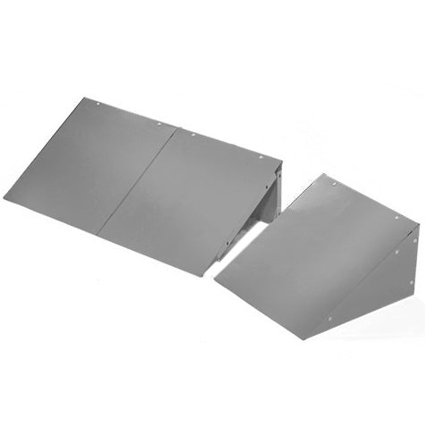 Slope Tops for Lockers - Gray