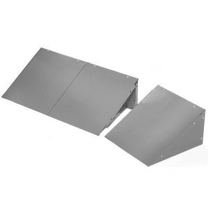 Slope Tops for Lockers - Gray