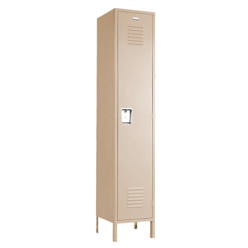 Single Tier Lockers - 18"d x 12"w x 60"h - Champagne