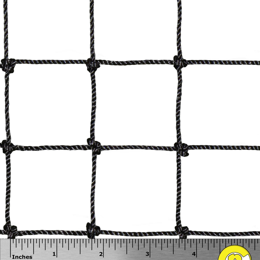 120"h Pallet Rack Safety Netting w/ 1.75" Mesh