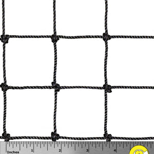 120"h Pallet Rack Safety Netting w/ 1.75" Mesh