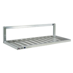 20"d Inverted Aluminum Wall Shelves