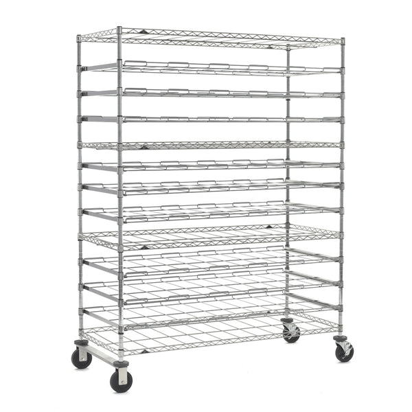 13-Tier Mobile Agribusiness Drying Rack