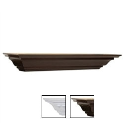 5"d x 24"w Crown Moulding Shelf